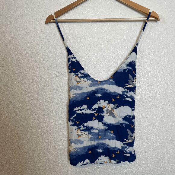 Reformation Heaven Amanda Sleeveless Strappy Tank Top Women's Size Medium - Picture 2 of 6